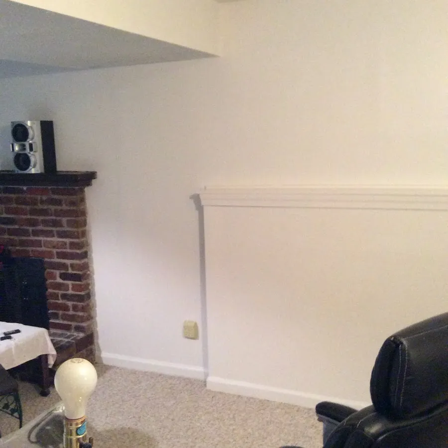 Water damage restoration completed in Ocean Pointe basement